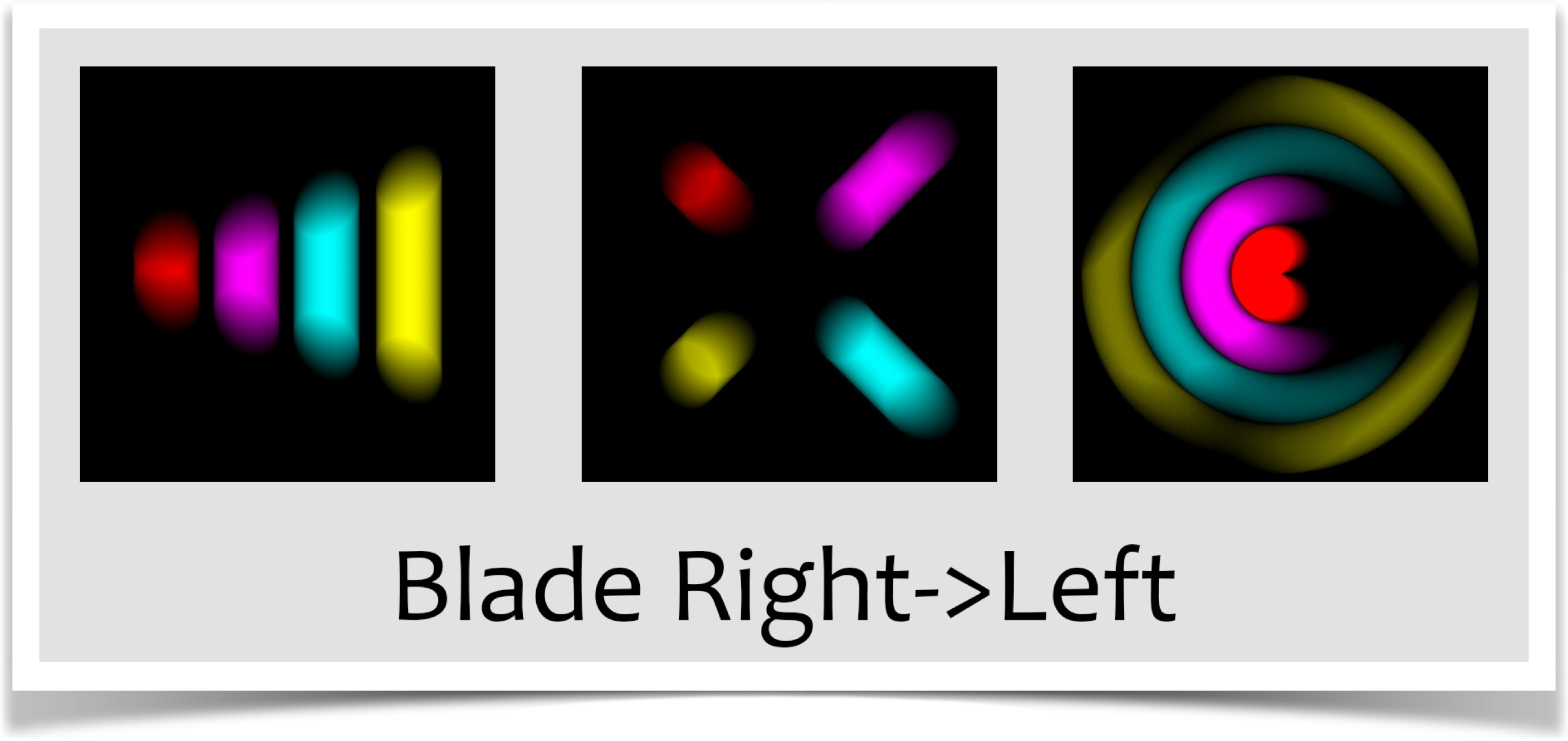 blade right to left results