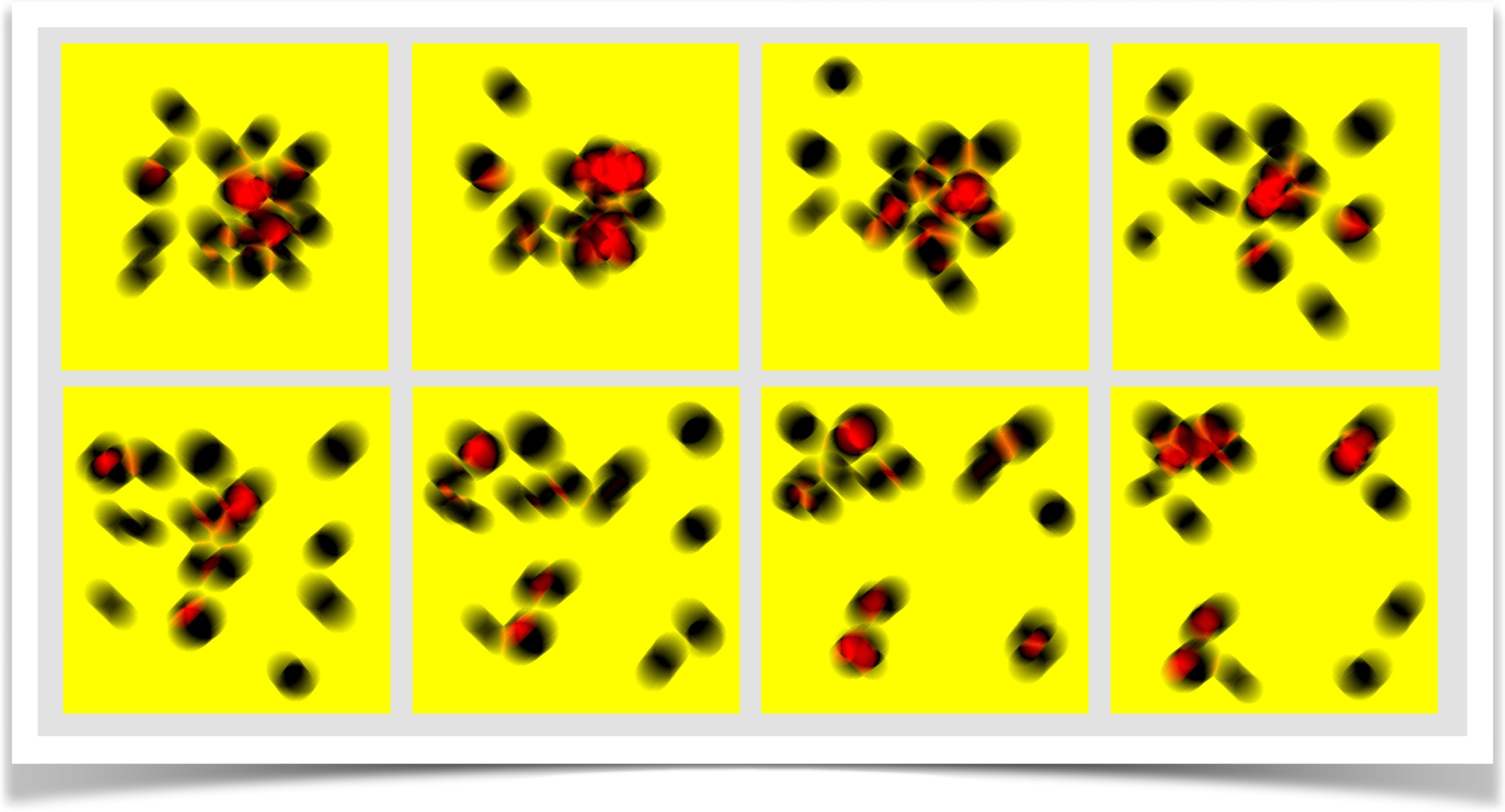 overlapping ball frames